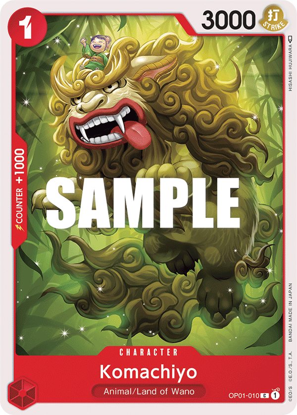 Komachiyo One Piece card