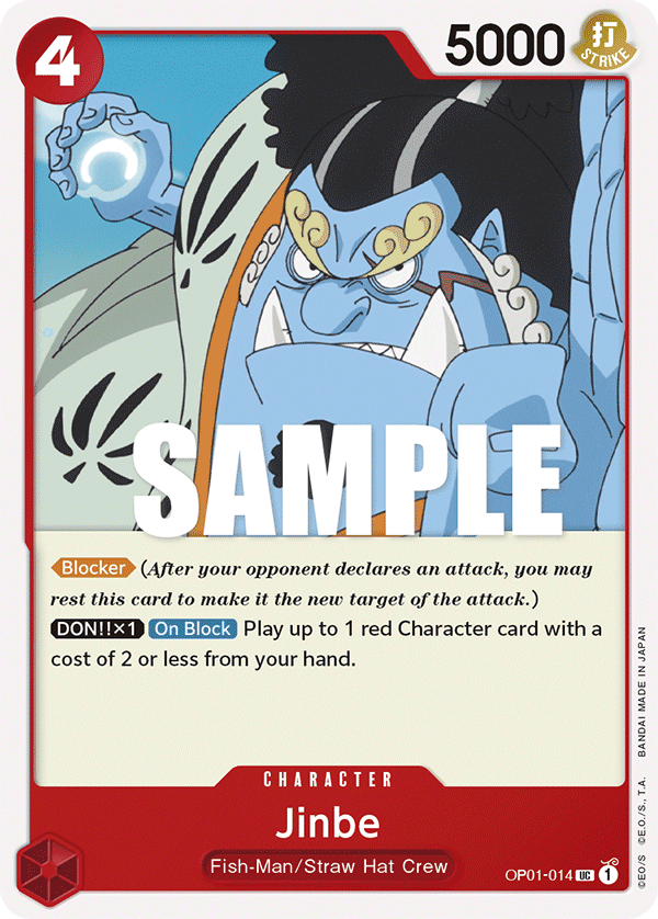 Jinbe One Piece card