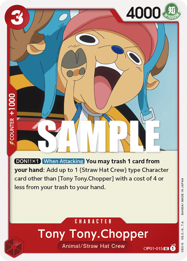 Tony Tony.Chopper One Piece card