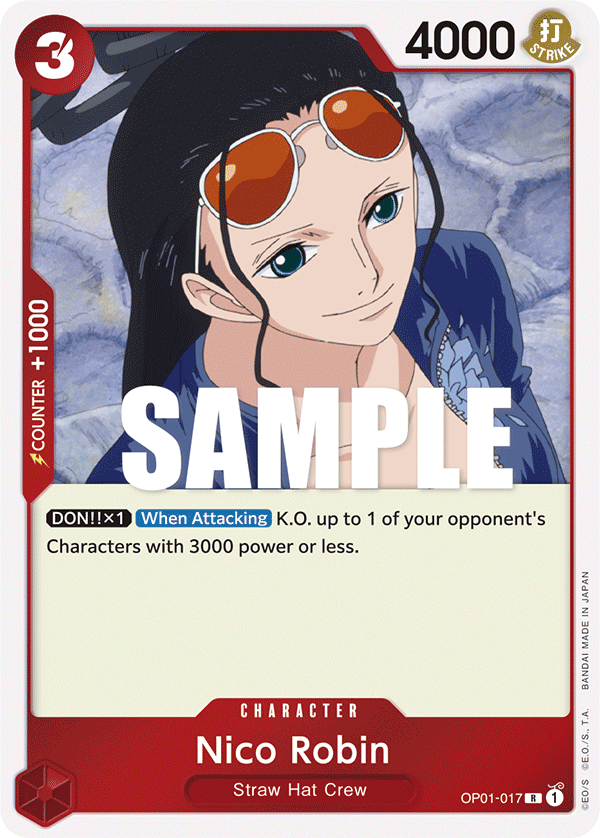 Nico Robin One Piece card