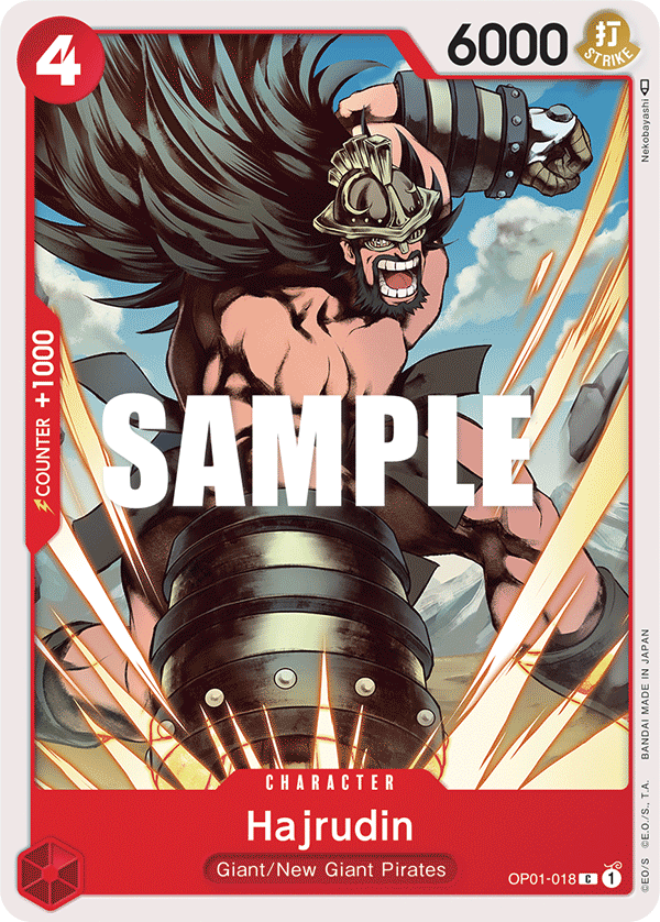 Hajrudin One Piece card