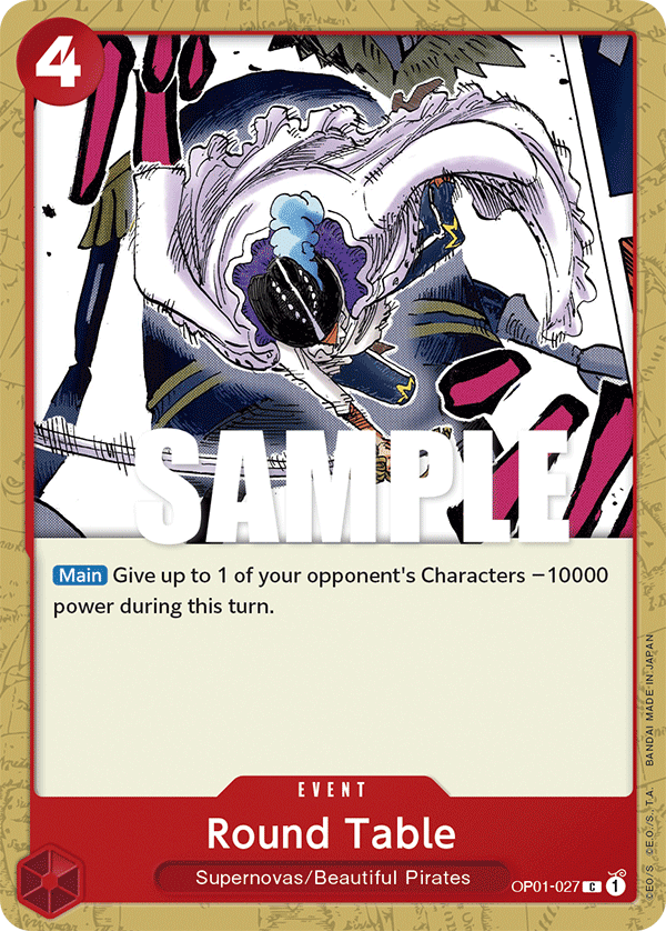 Round Table One Piece card