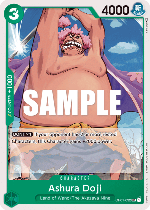 Ashura Doji One Piece card