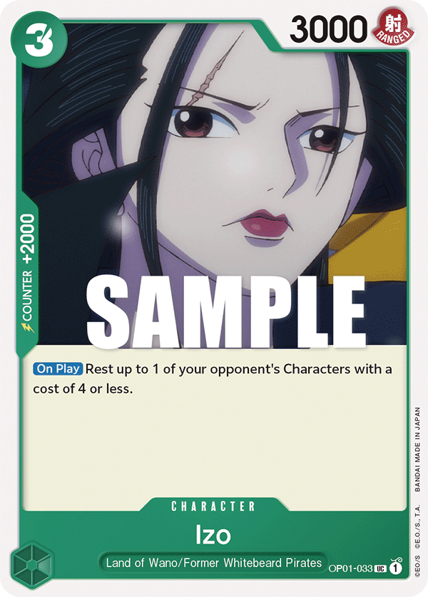 Izo One Piece card