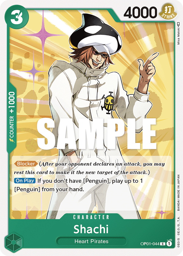 Shachi One Piece card