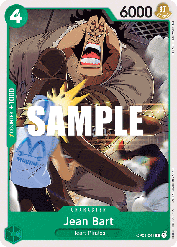Jean Bart One Piece card