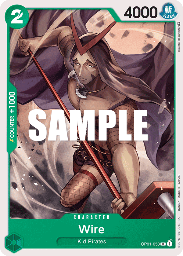 Wire One Piece card