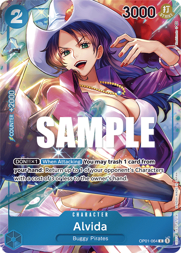 Alvida One Piece card