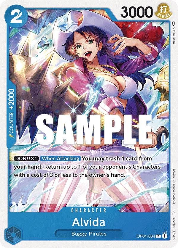 Alvida One Piece card