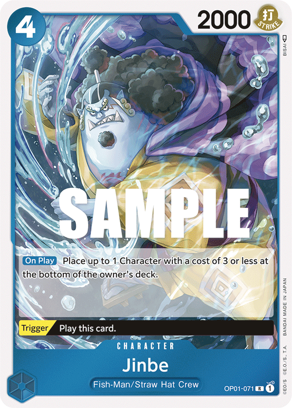 Jinbe One Piece card