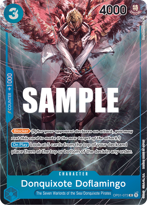 Donquixote Doflamingo One Piece card