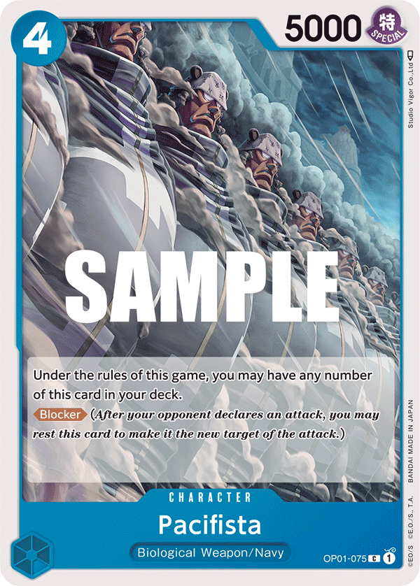 Pacifista One Piece card