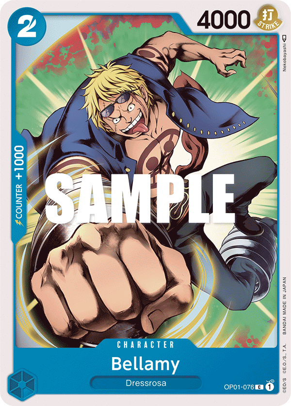 Bellamy One Piece card
