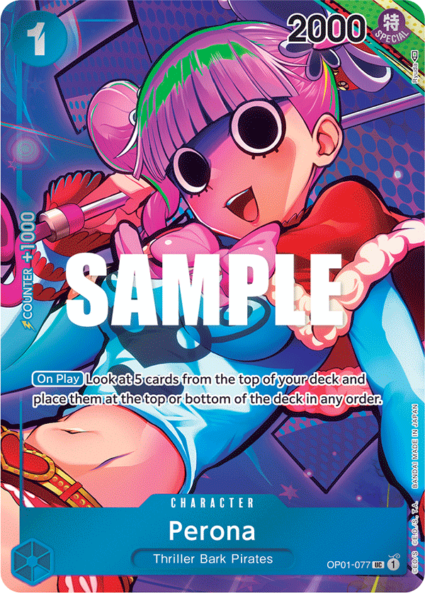 Perona One Piece card