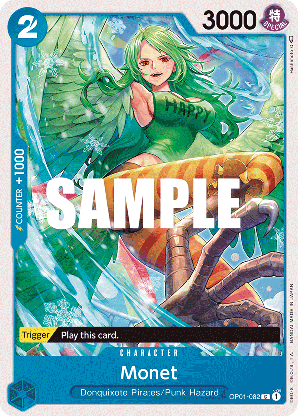 Monet One Piece card