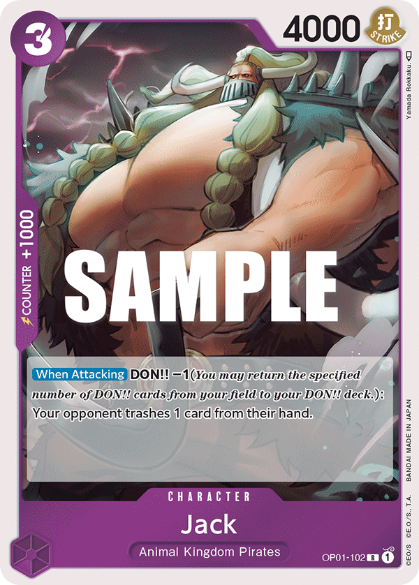 Jack One Piece card