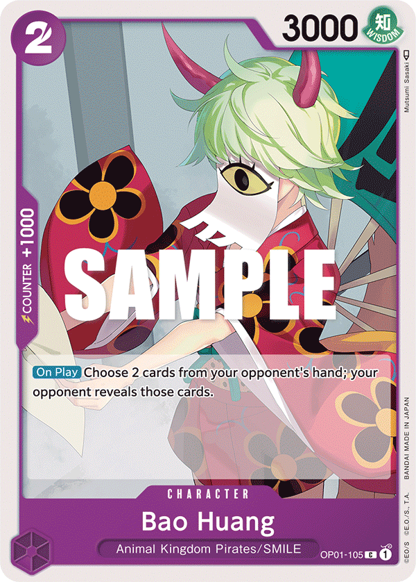 Bao Huang One Piece card