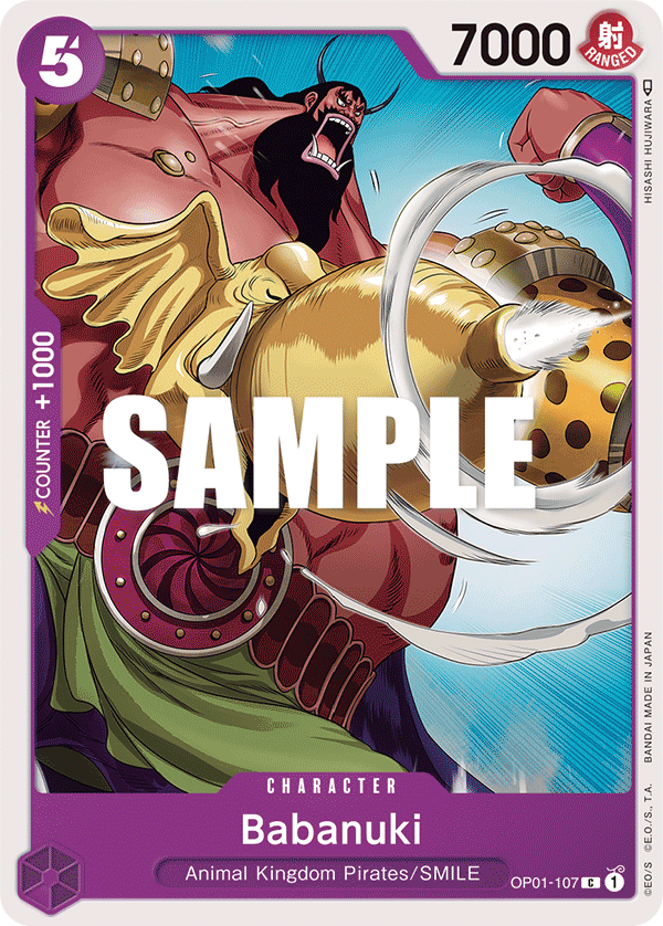 Babanuki One Piece card