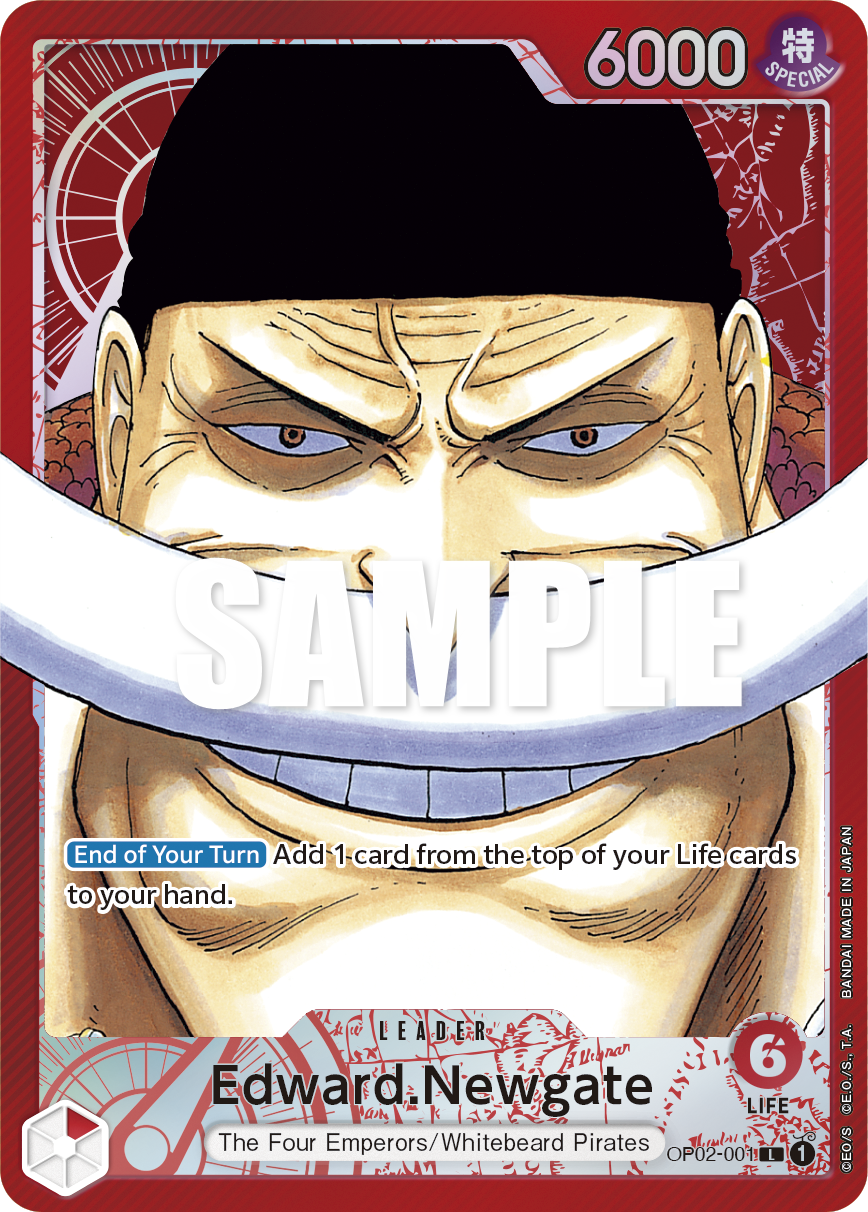 Edward.Newgate One Piece card