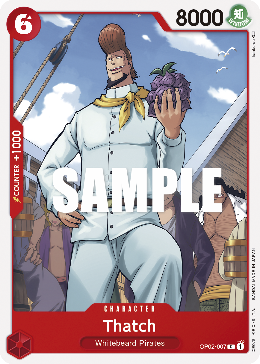 Thatch One Piece card