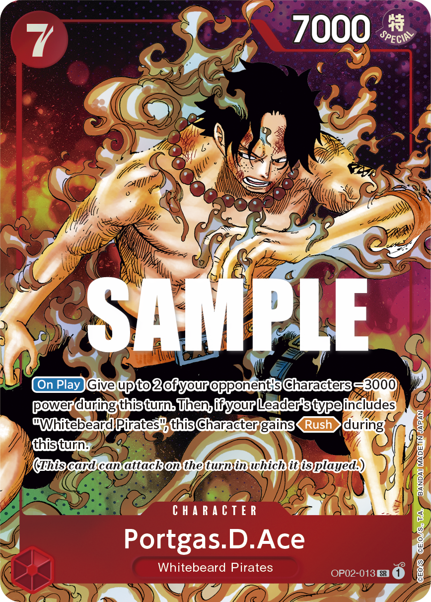 Portgas.D.Ace One Piece card