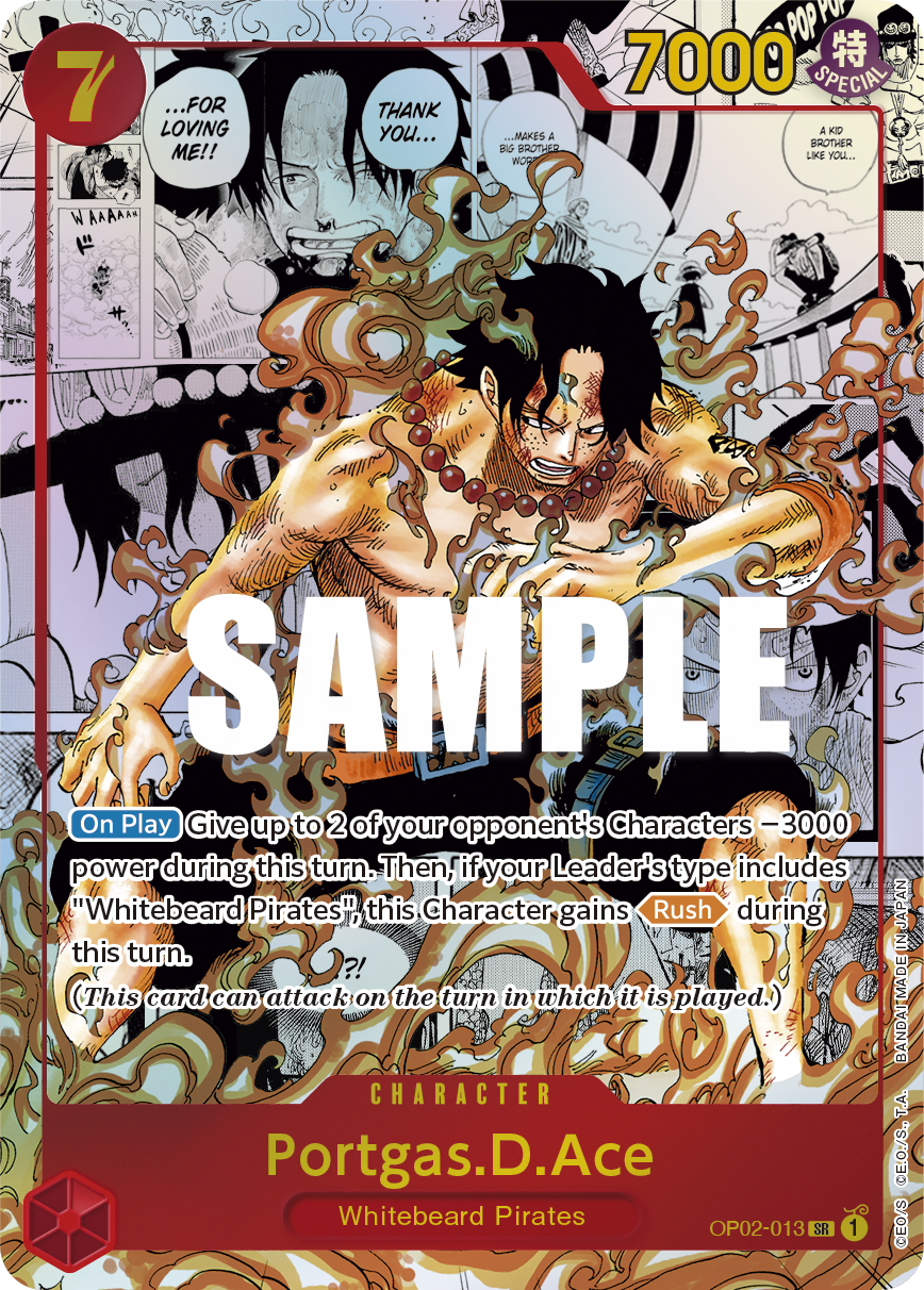 Portgas.D.Ace One Piece card