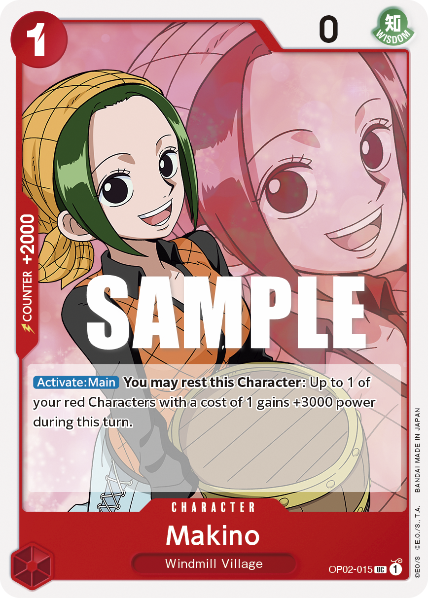 Makino One Piece card