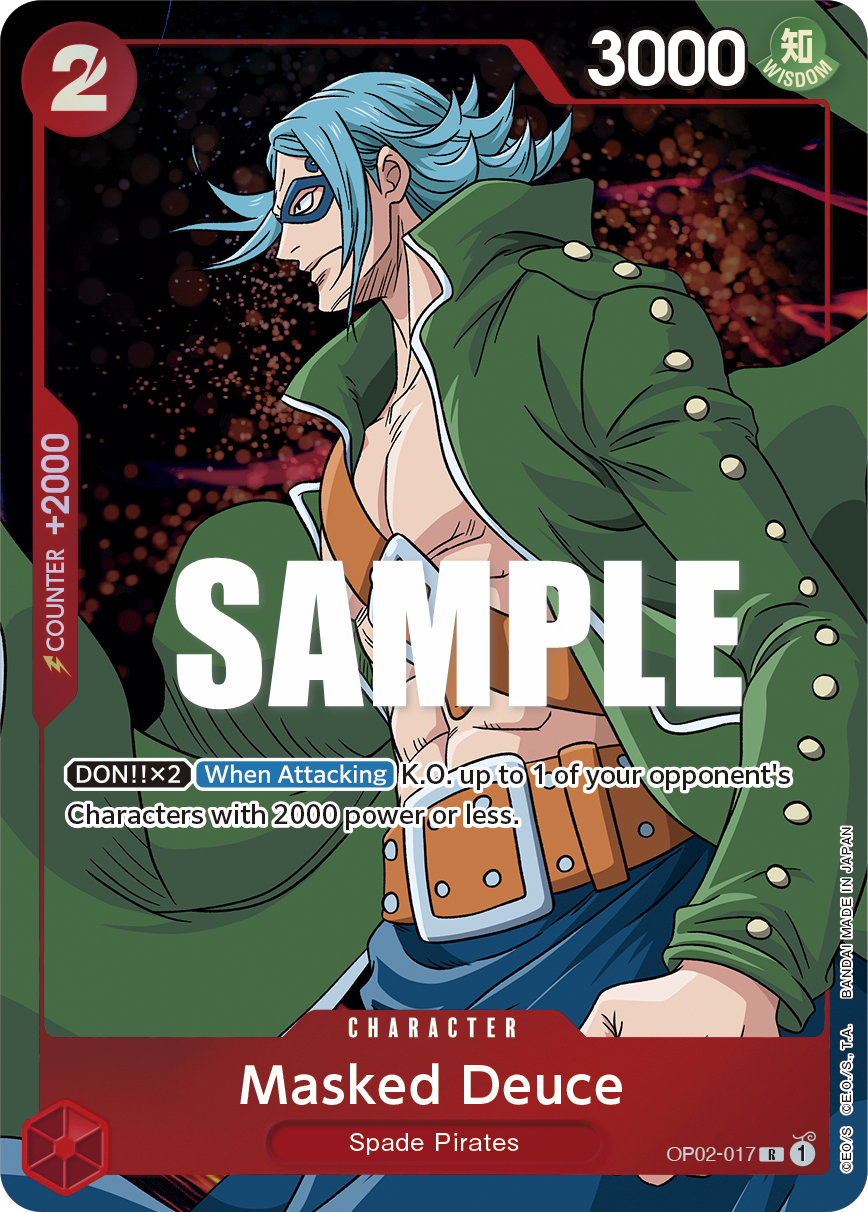 Masked Deuce One Piece card