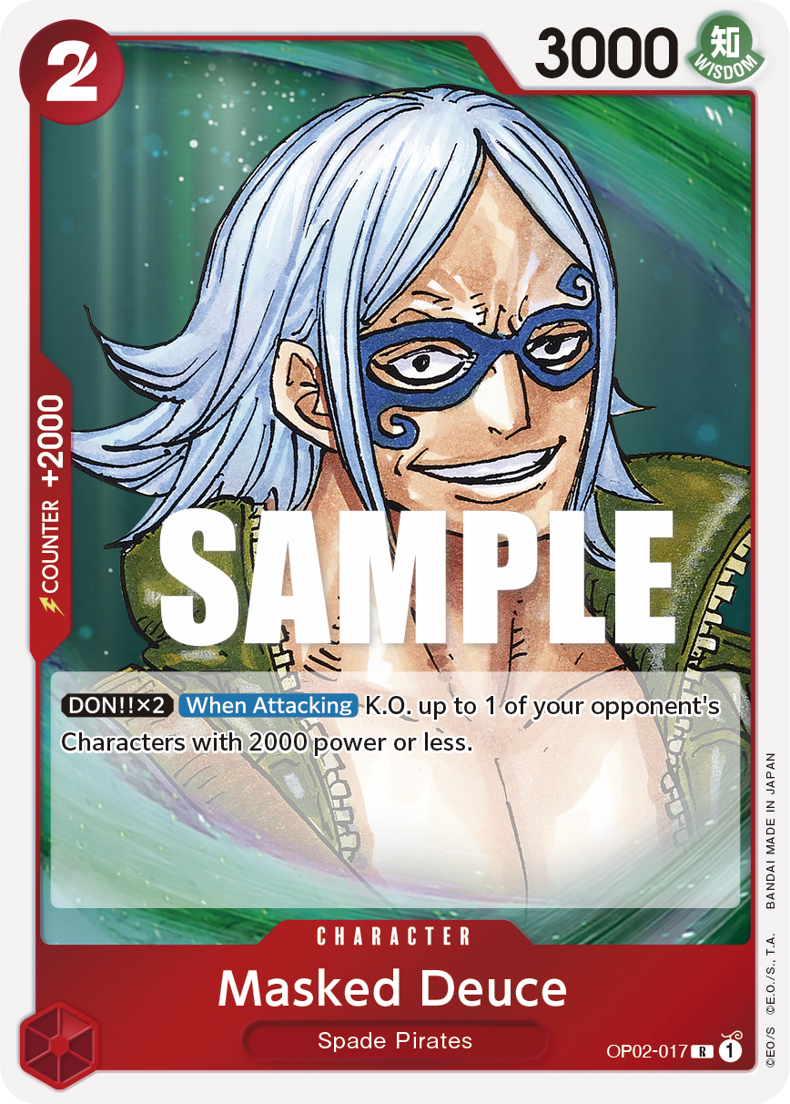 Masked Deuce One Piece card