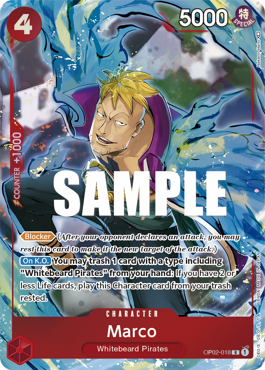 Marco One Piece card