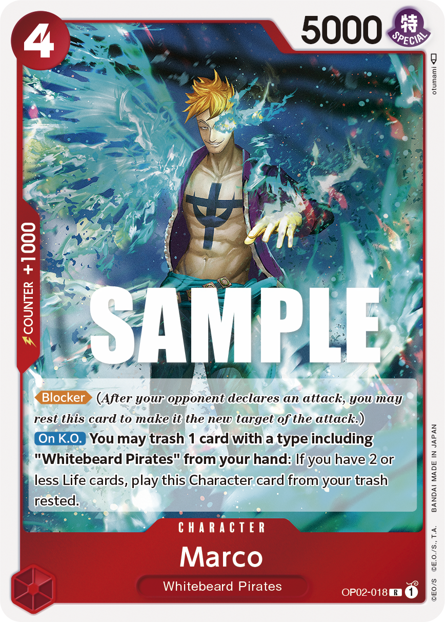 Marco One Piece card