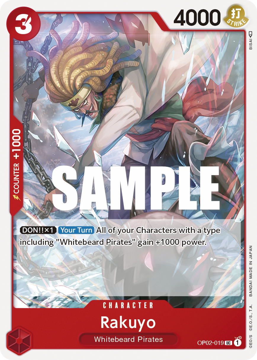 Rakuyo One Piece card