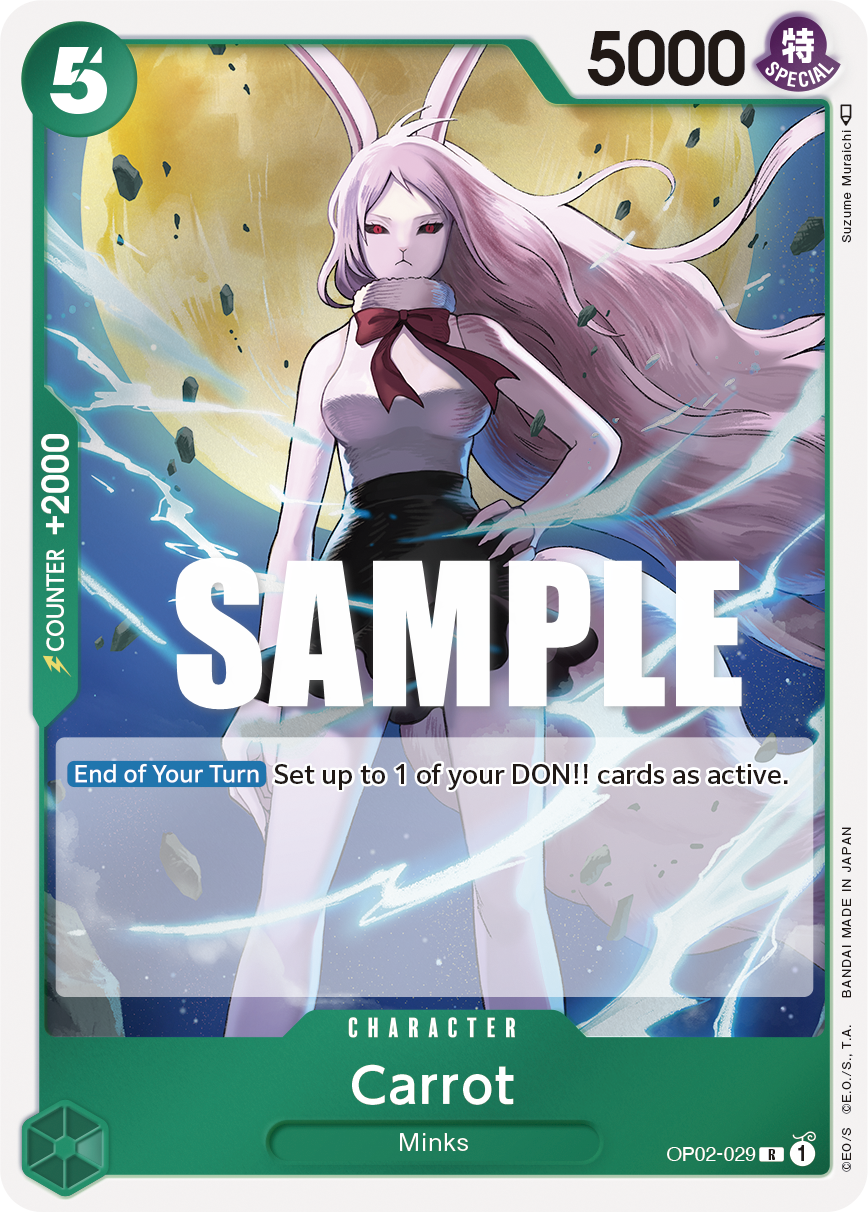 Carrot One Piece card