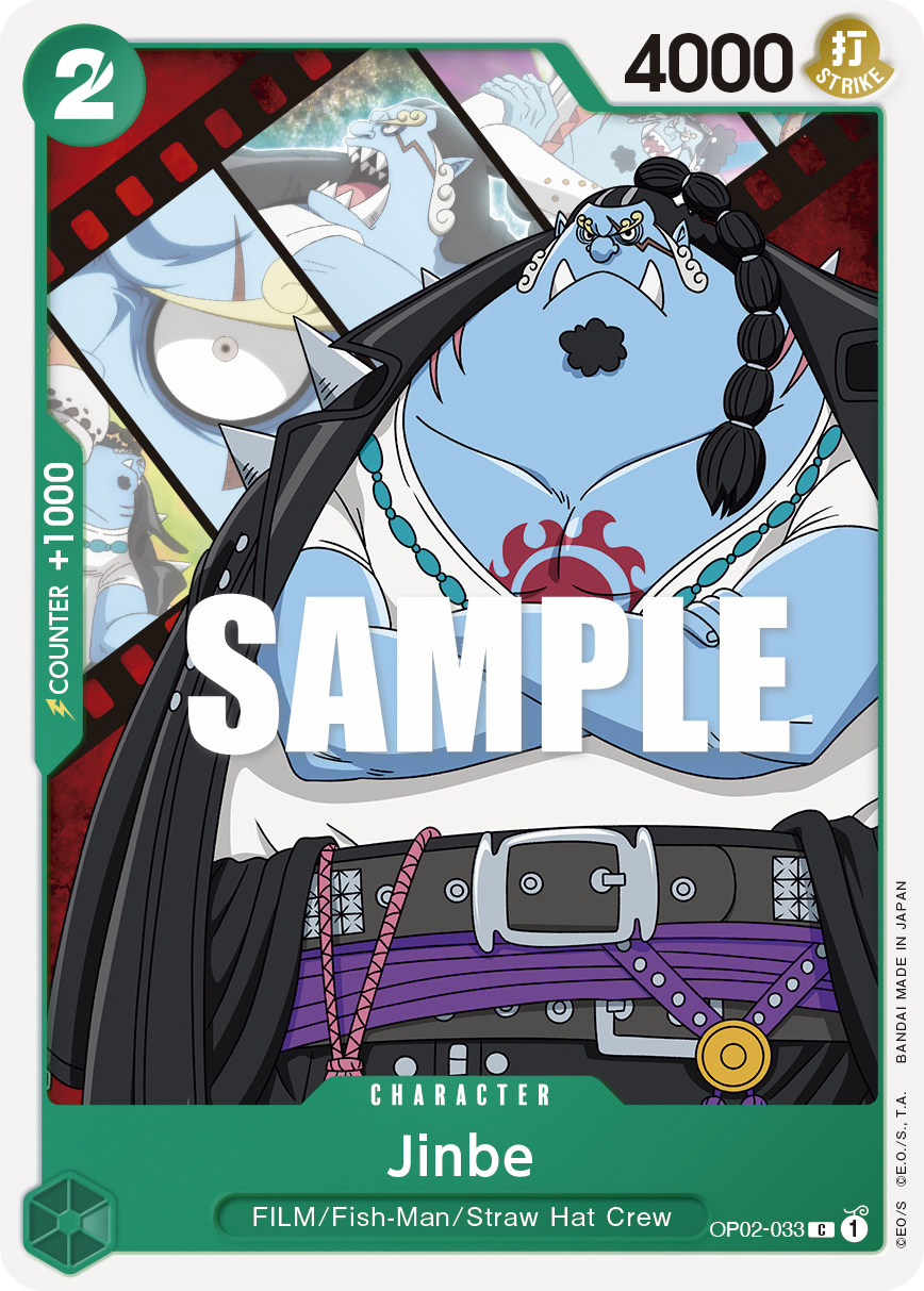 Jinbe One Piece card