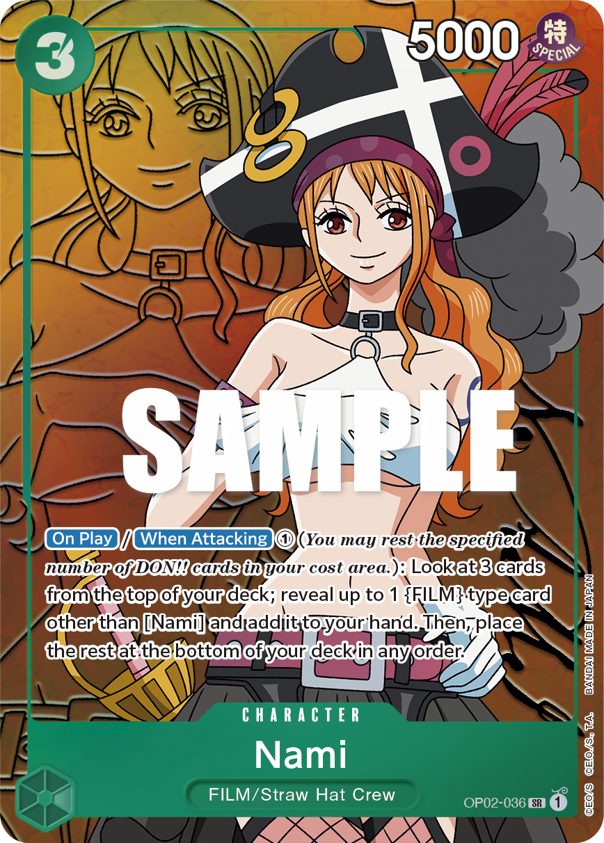 Nami One Piece card