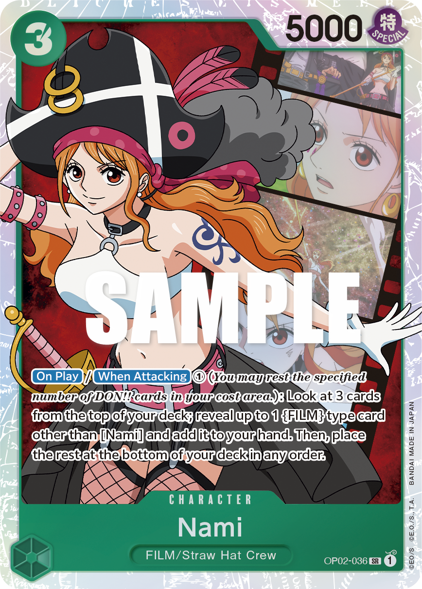 Nami One Piece card