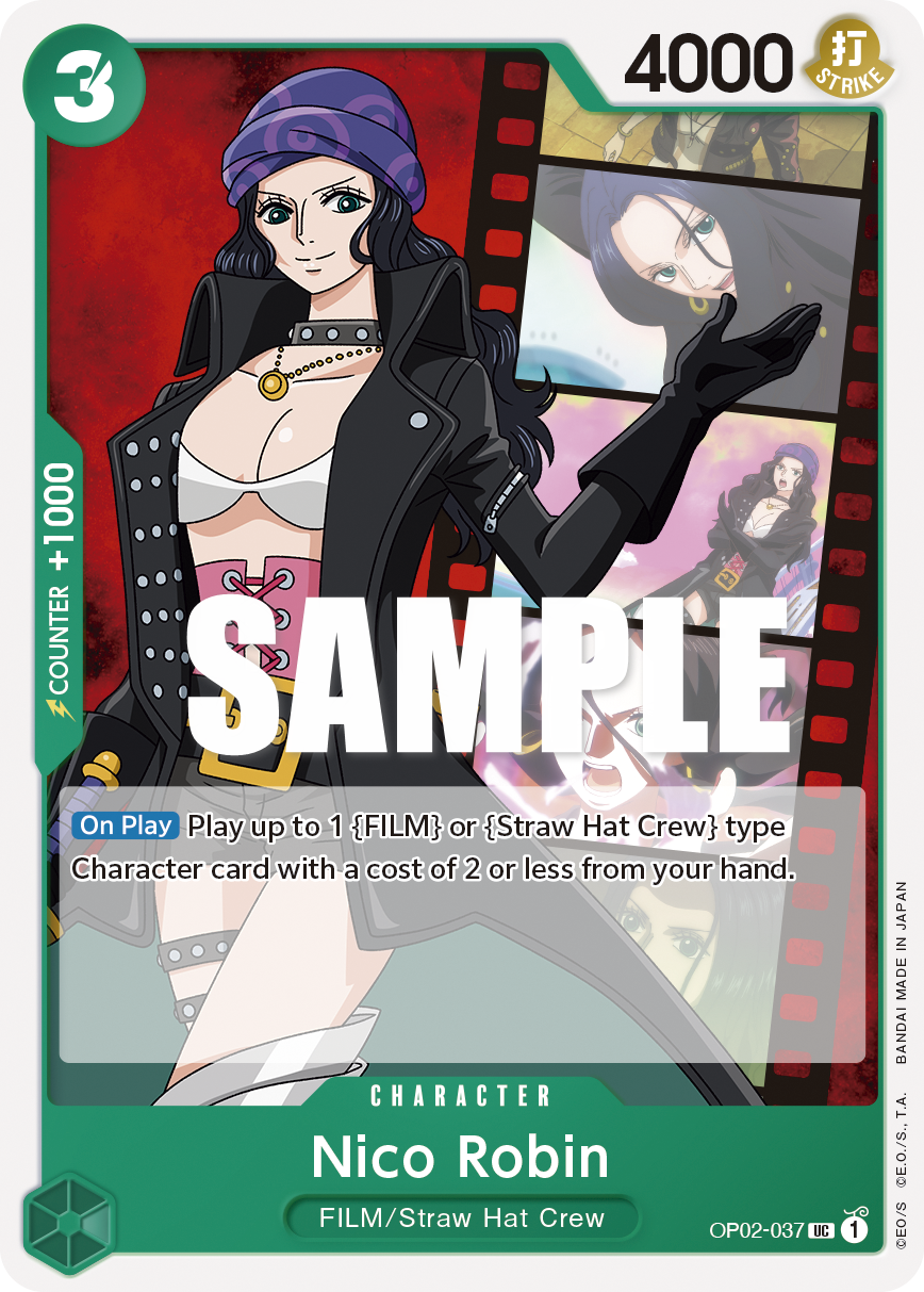 Nico Robin One Piece card