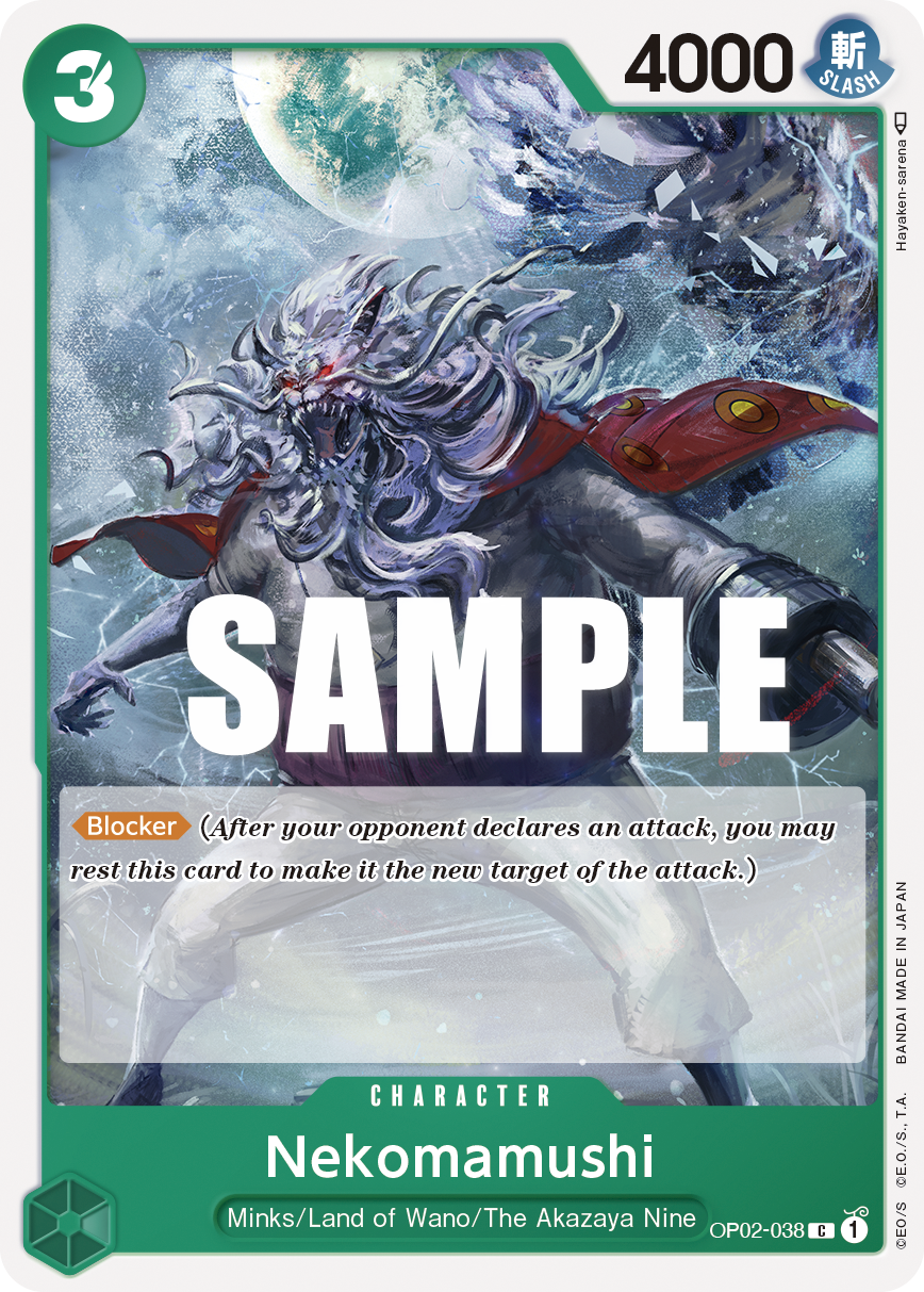 Nekomamushi One Piece card