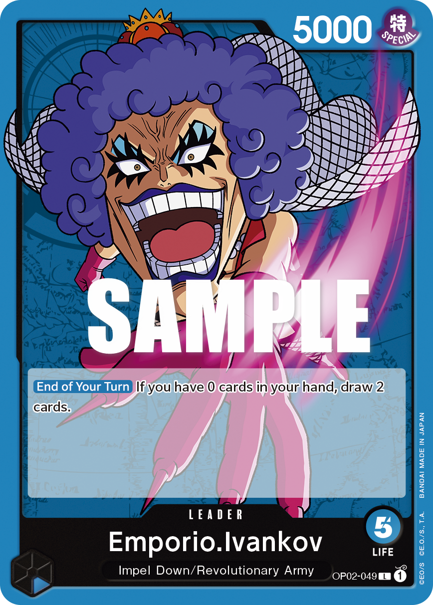 Emporio.Ivankov One Piece card