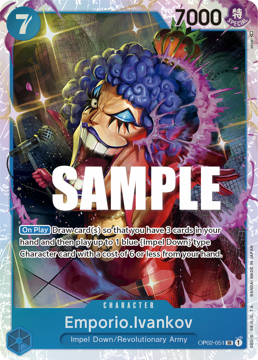 Emporio.Ivankov One Piece card