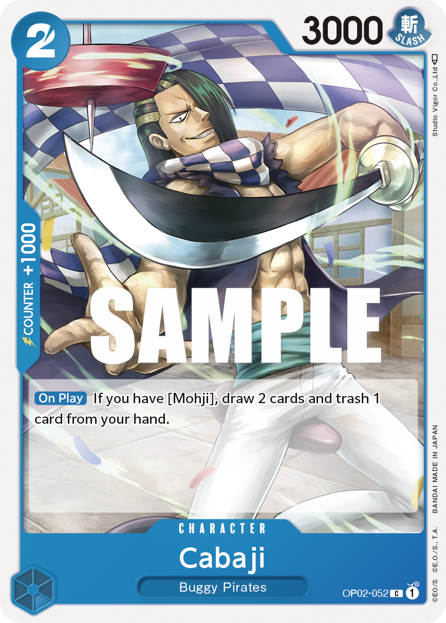 Cabaji One Piece card