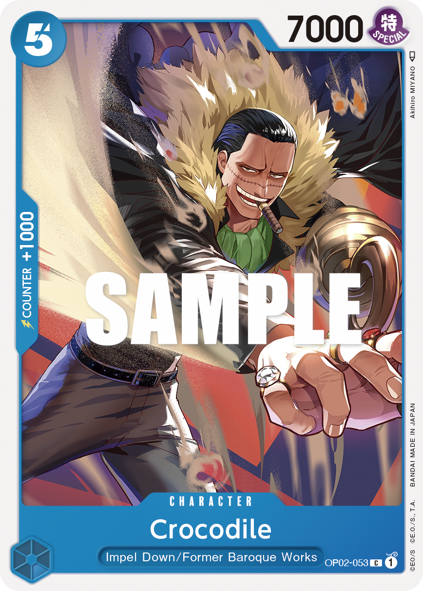 Crocodile One Piece card