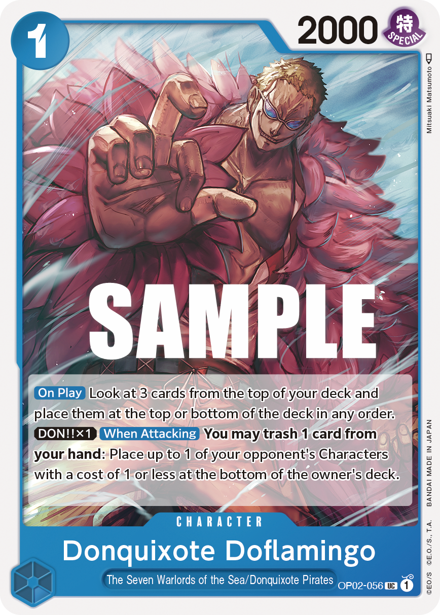 Donquixote Doflamingo One Piece card