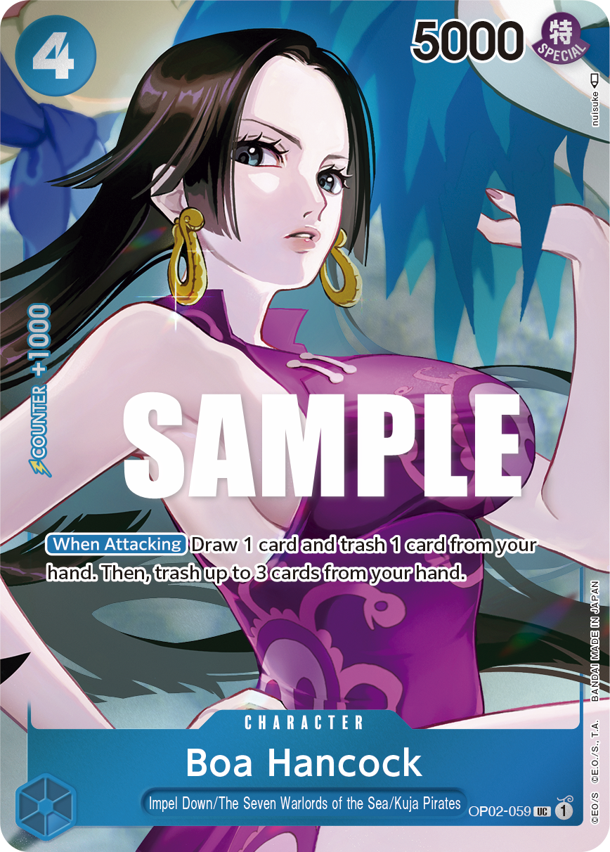 Boa Hancock One Piece card