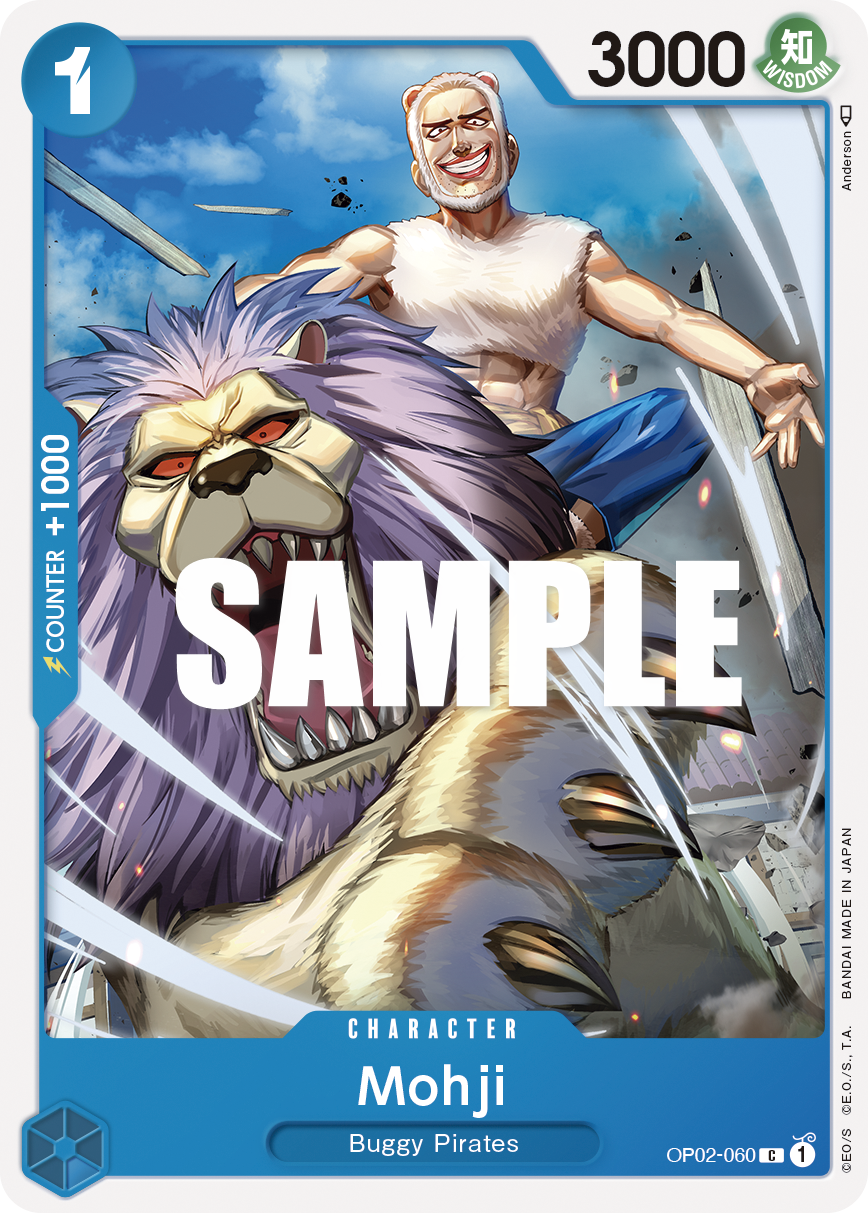 Mohji One Piece card