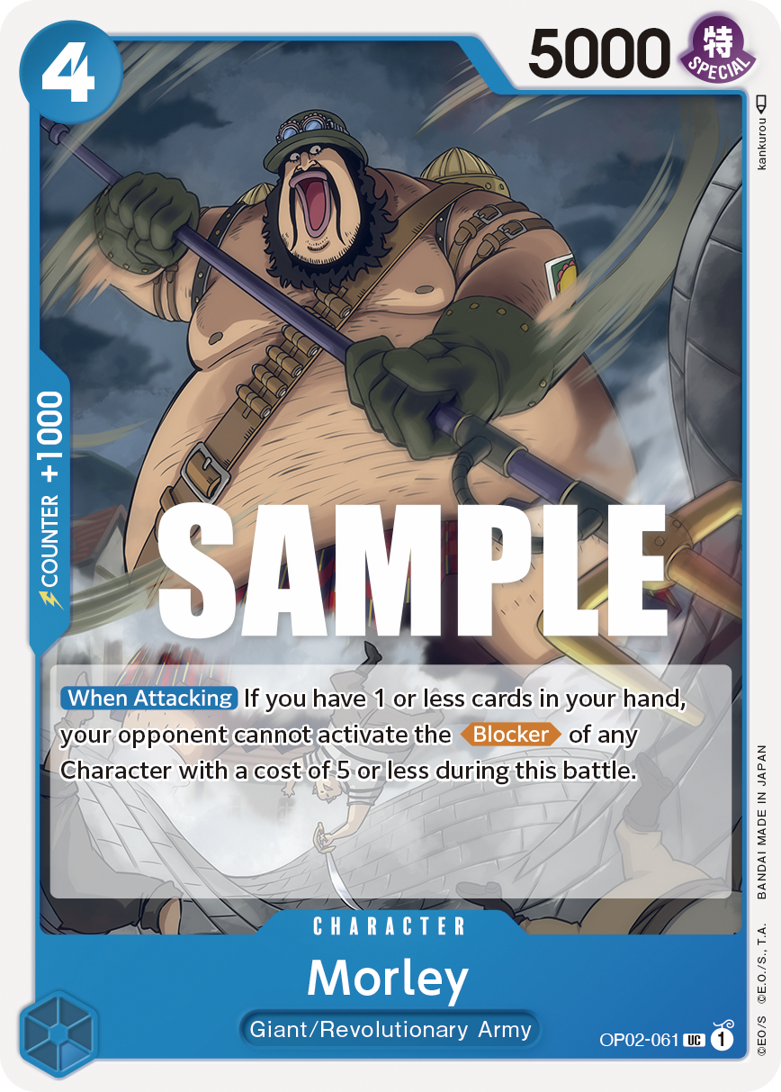 Morley One Piece card