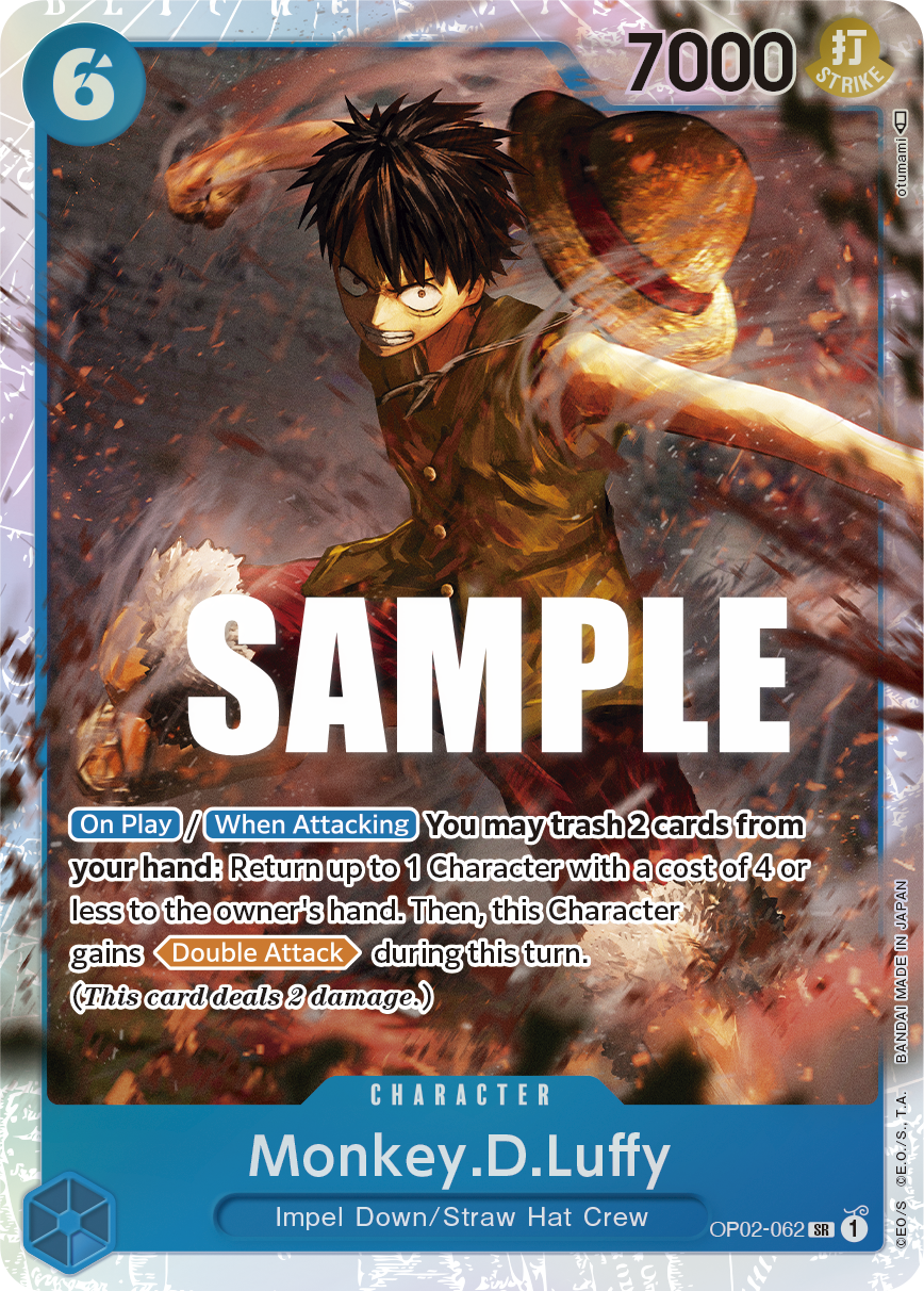 Monkey.D.Luffy One Piece card