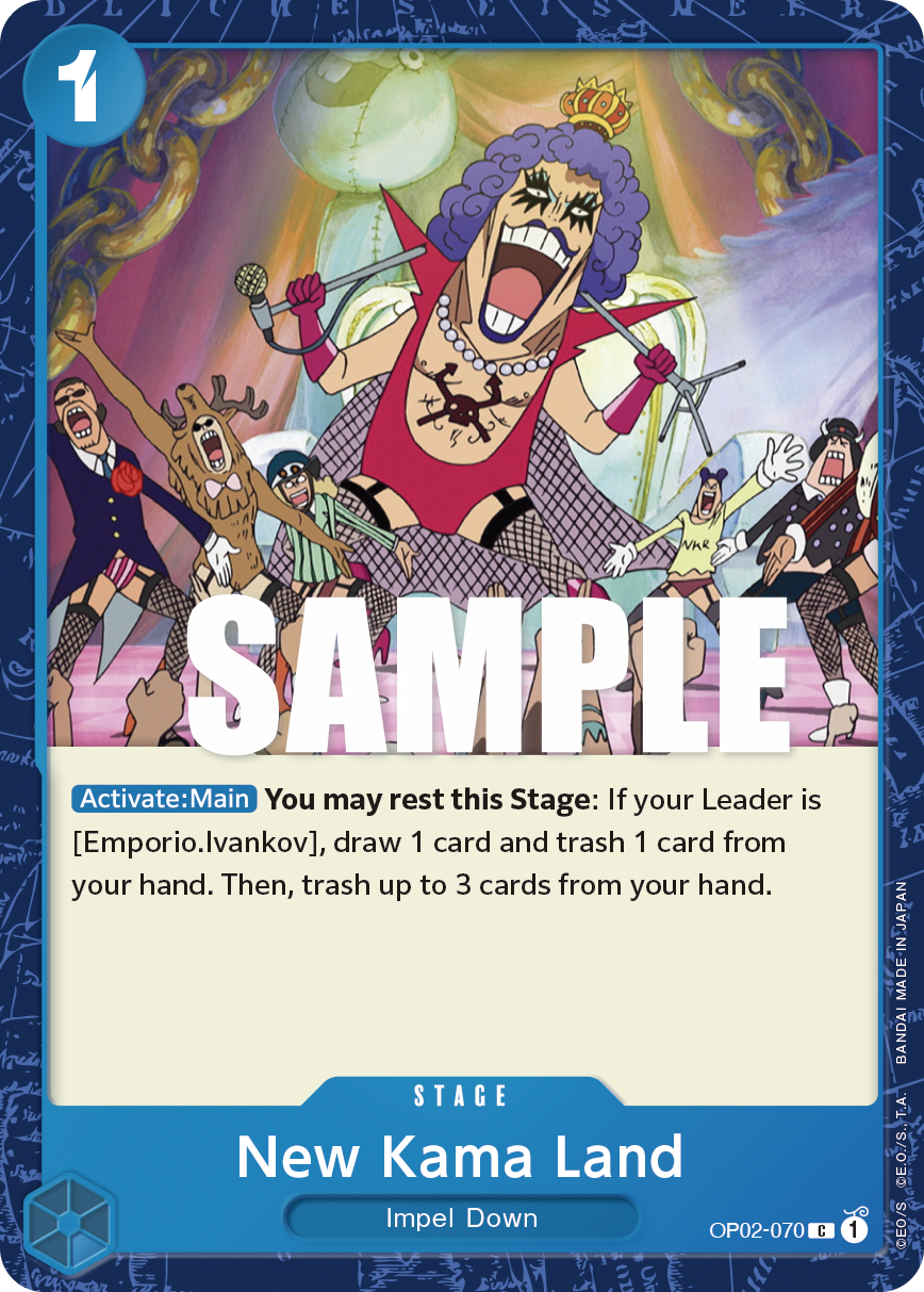 New Kama Land One Piece card