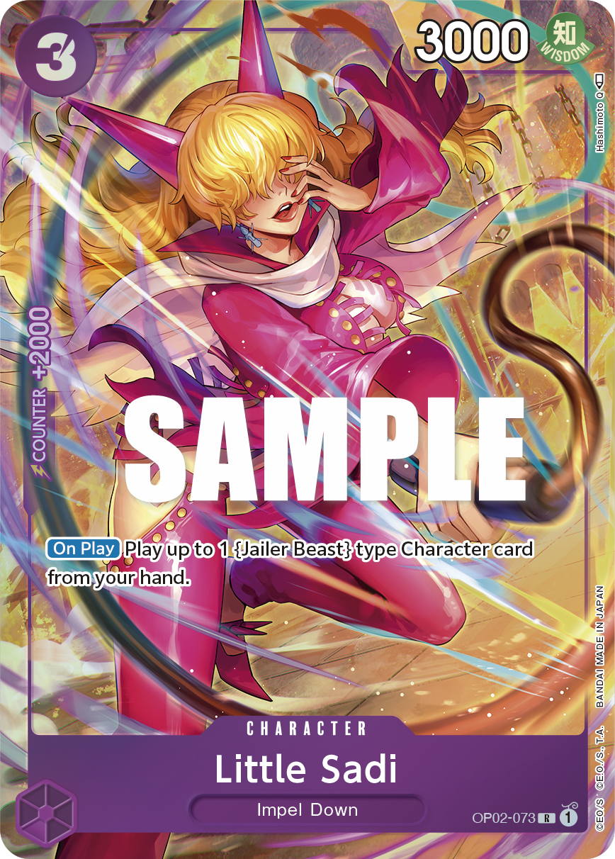 Little Sadi One Piece card