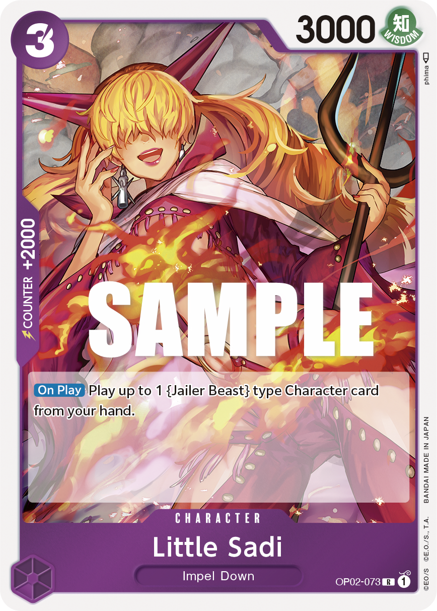 Little Sadi One Piece card